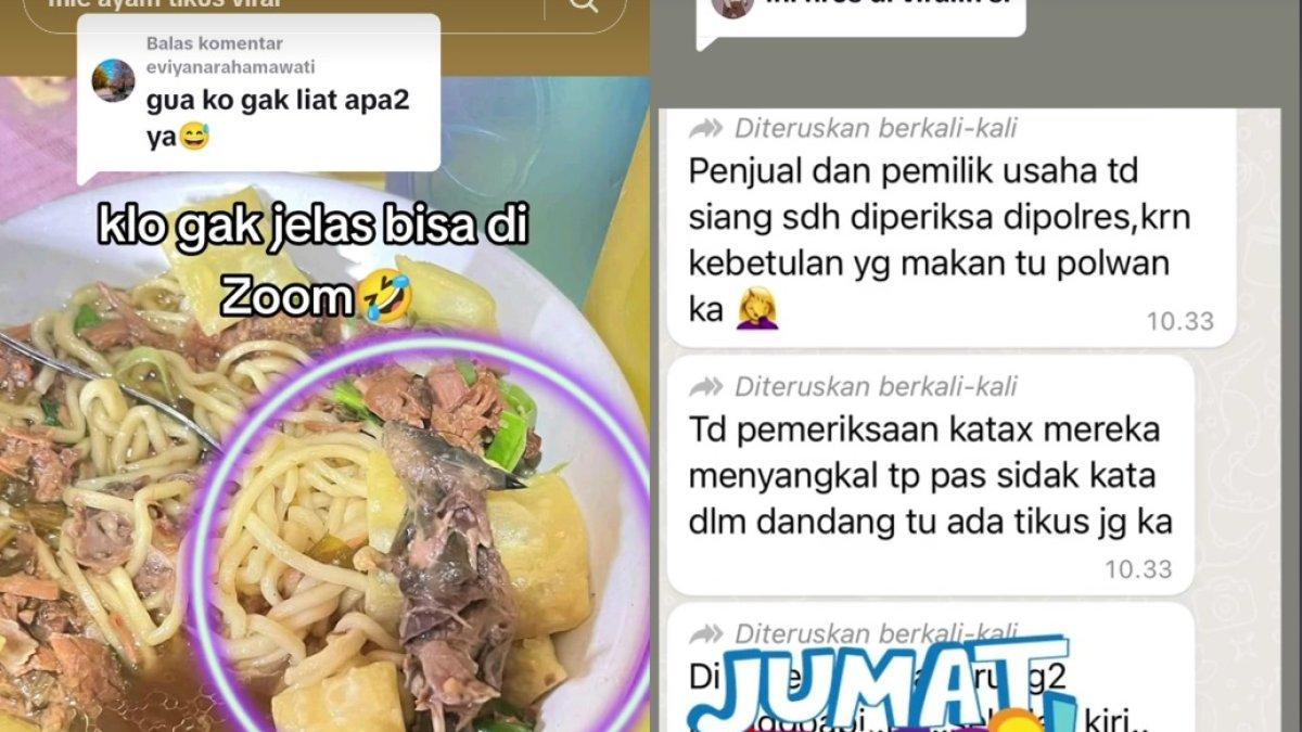 Ditemukan daging mirip tikus di mangkok mie ayam