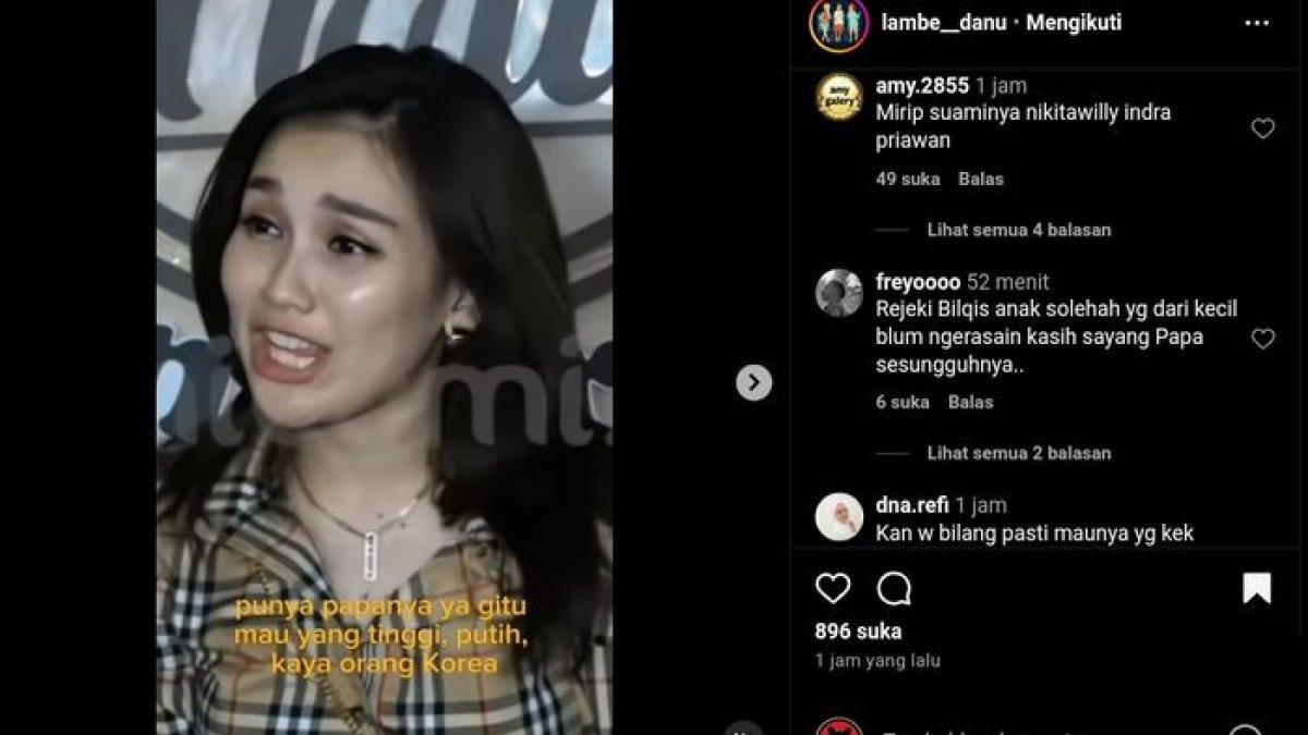 Doa Bilqis minta calon suami Ayu Ting Ting ganteng bak artis Korea
