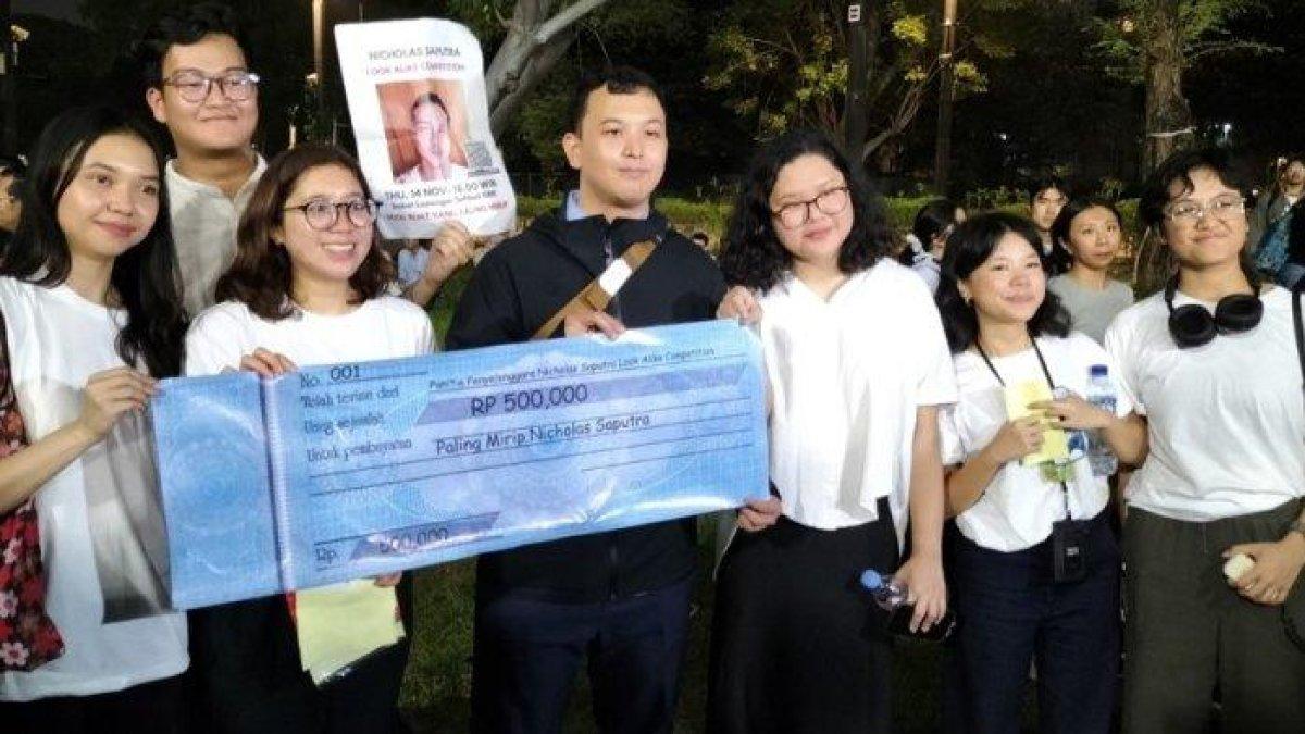 Dodo, pemenang lomba mirip Nicholas Saputra