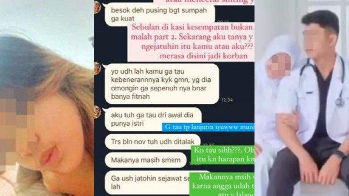 Dokter Koas Selingkuh Merasa Korban, Ngaku Tak Tahu Pacari Suami Orang Tapi Minta Chat Mesra Dihapus