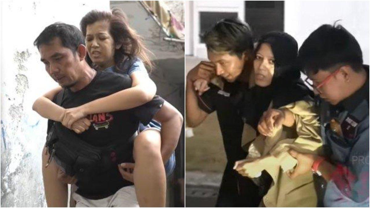 Dona mantan TKW Taiwan dibuang oleh orang-orang terdekatnya setelah mengalami sakit.