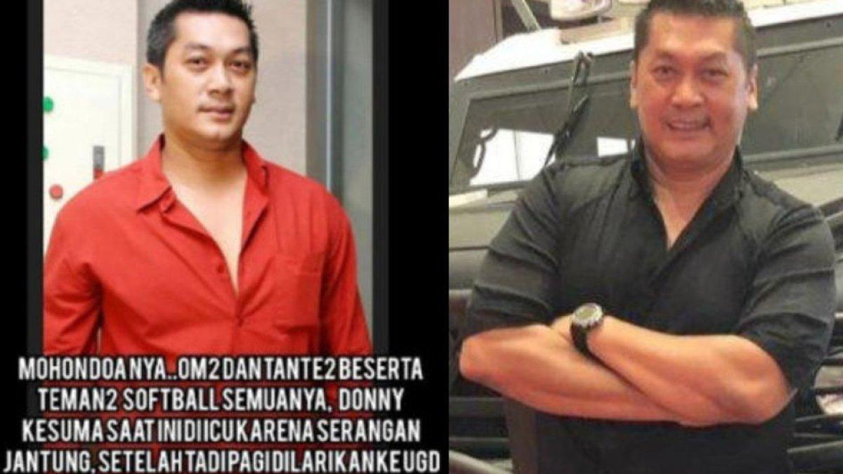 Donny Kesuma terkenal punya pola hidup sehat, namun kini alami lemah jantung