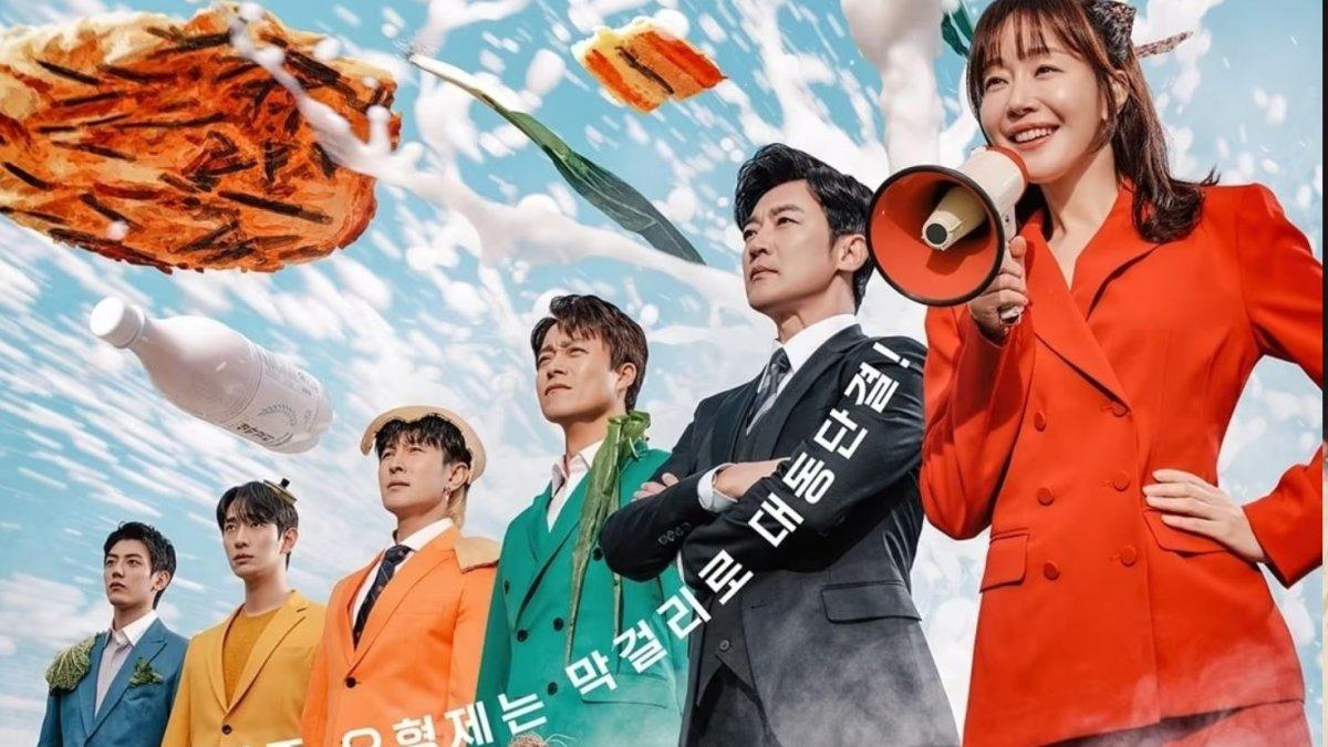 RATING DRAKOR - Poster drakor For Eagle Brothers, diolah dari Asianwiki, Senin (23/6/2025). Berikut rating tertinggi drakor akhir bulan Juni 2025.