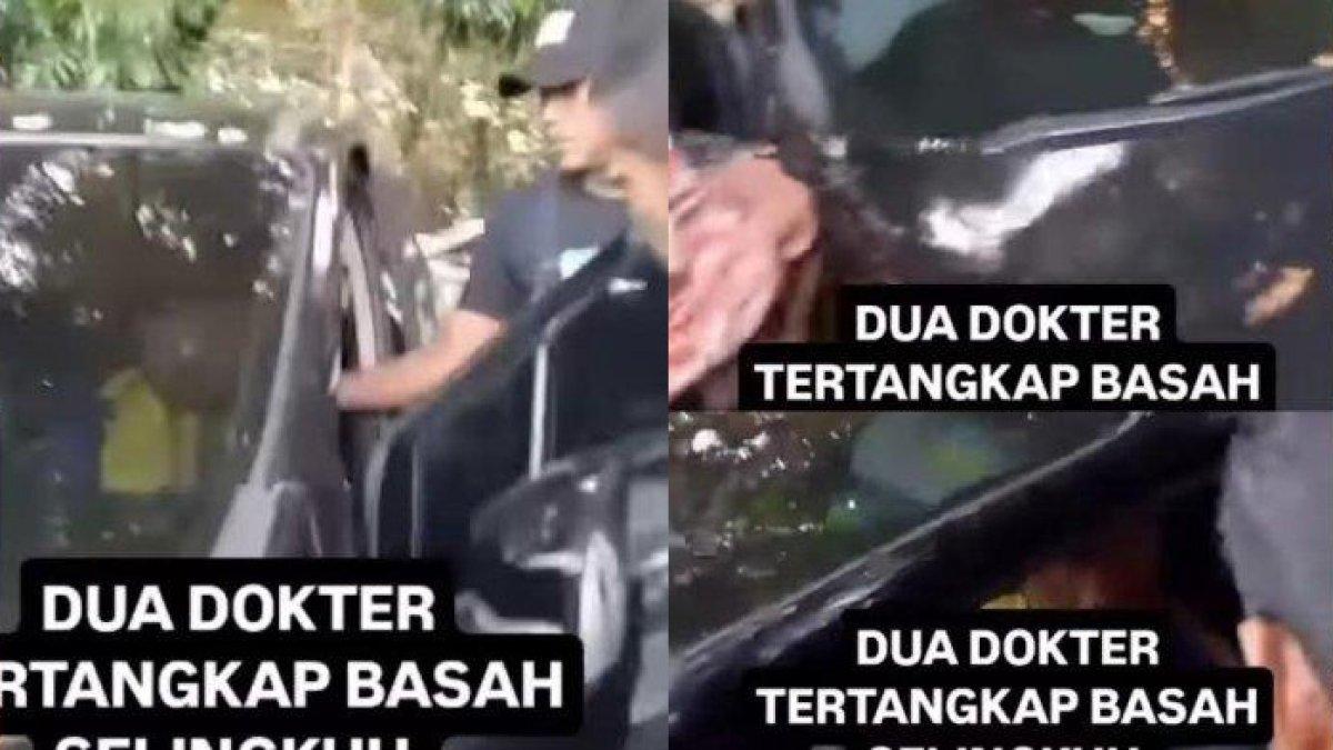 Dua dokter di Makassar dituding berselingkuh di dalam mobil