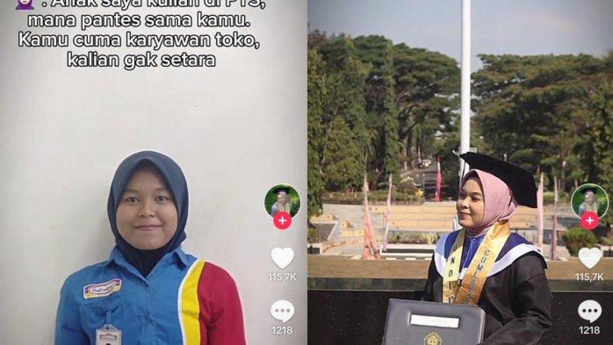 Lulus Cumlaude di UNDIP. Gadis ini buktikan diri dengan lulus Cumlaude sempat dihina karena hanya jadi penjaga toko