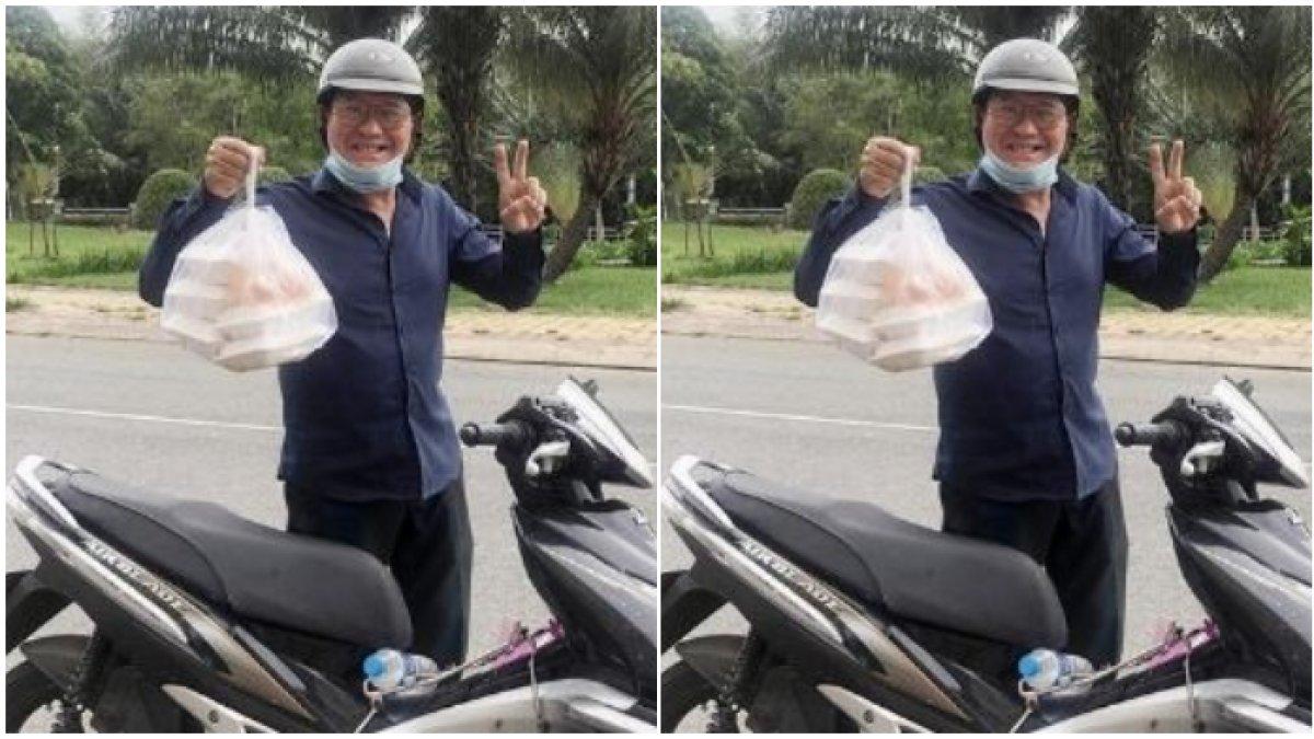 Duy Phuong nyambi jadi kurir