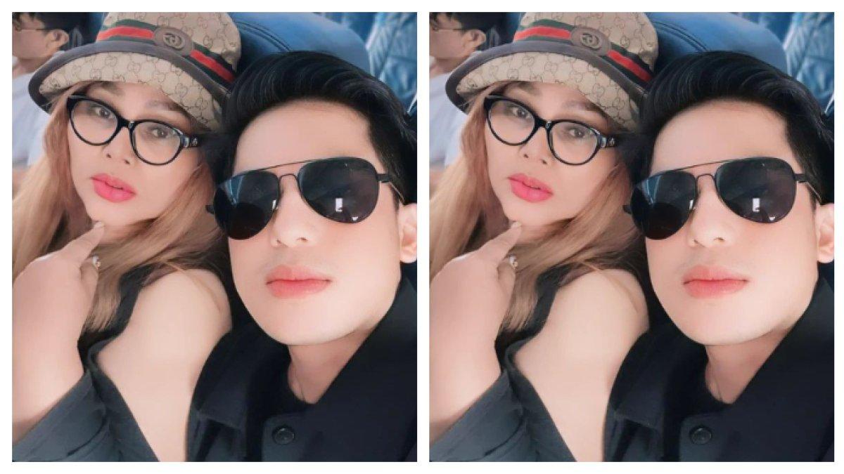 Eva Manurung dengan Egi Fazri.