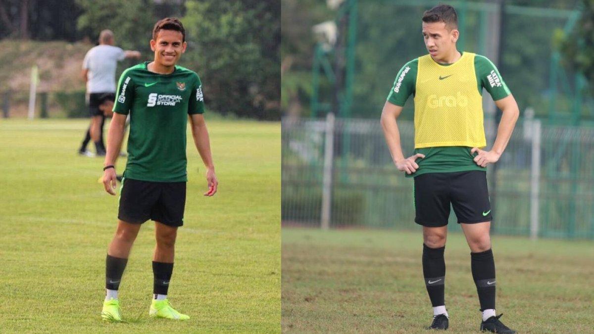 Egy Maulana Vikri ketika berada di lapangan bola
