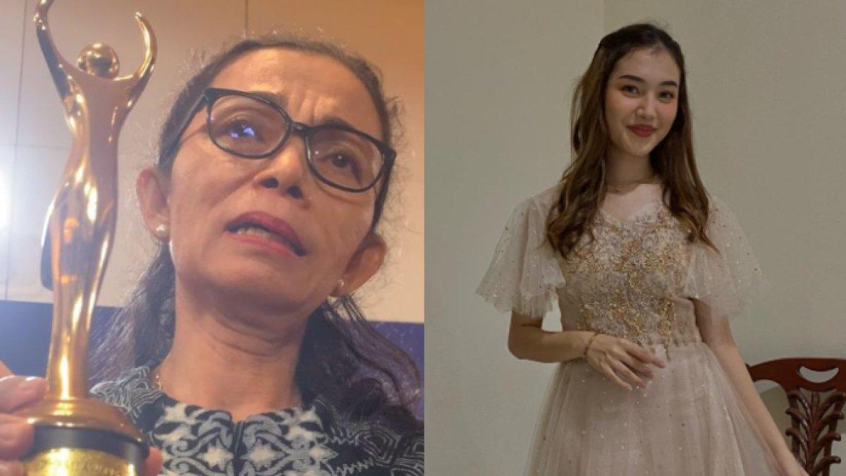 Ibu Wakili Mendiang Melitha Sidabutar Kembaran Melisha Raih Piala AMI ...