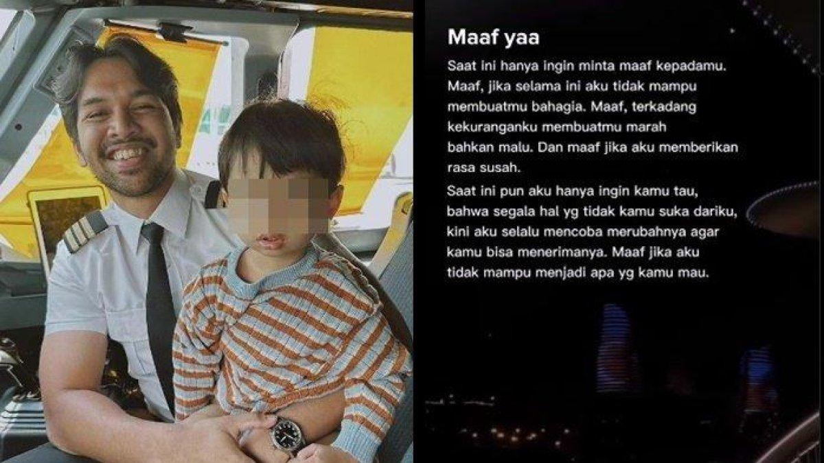 Elmer minta maaf telah selingkuh di belakang Ira Nandha