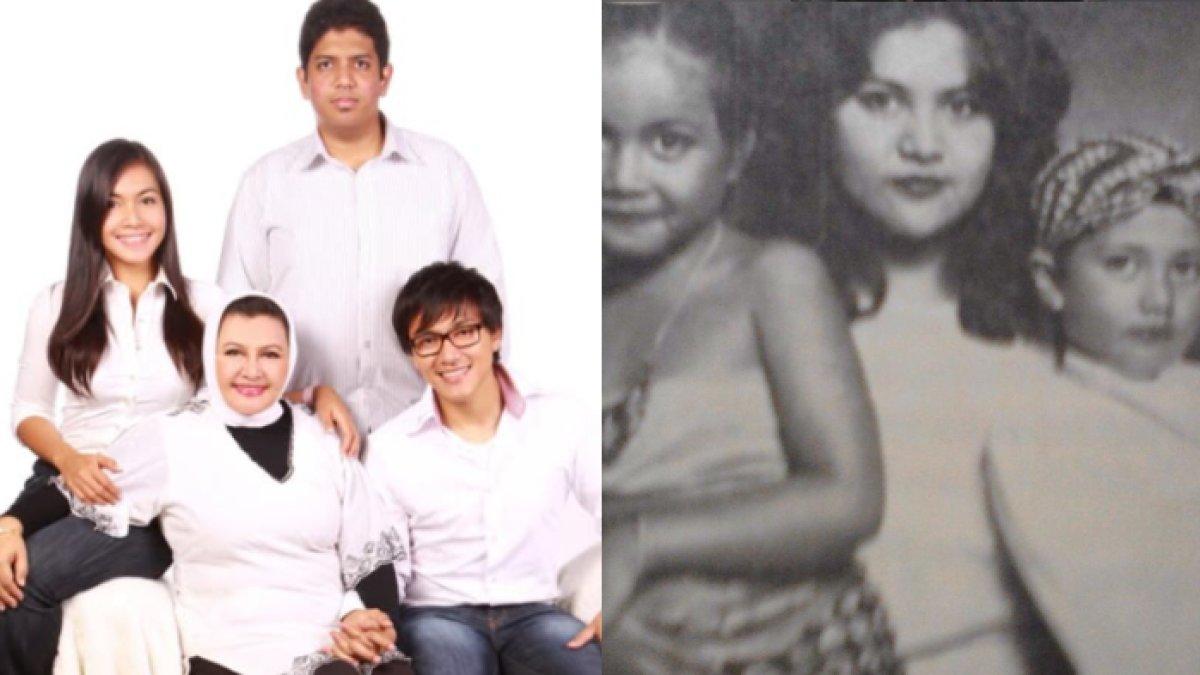 Emilia Contessa bersama anak-anaknya
