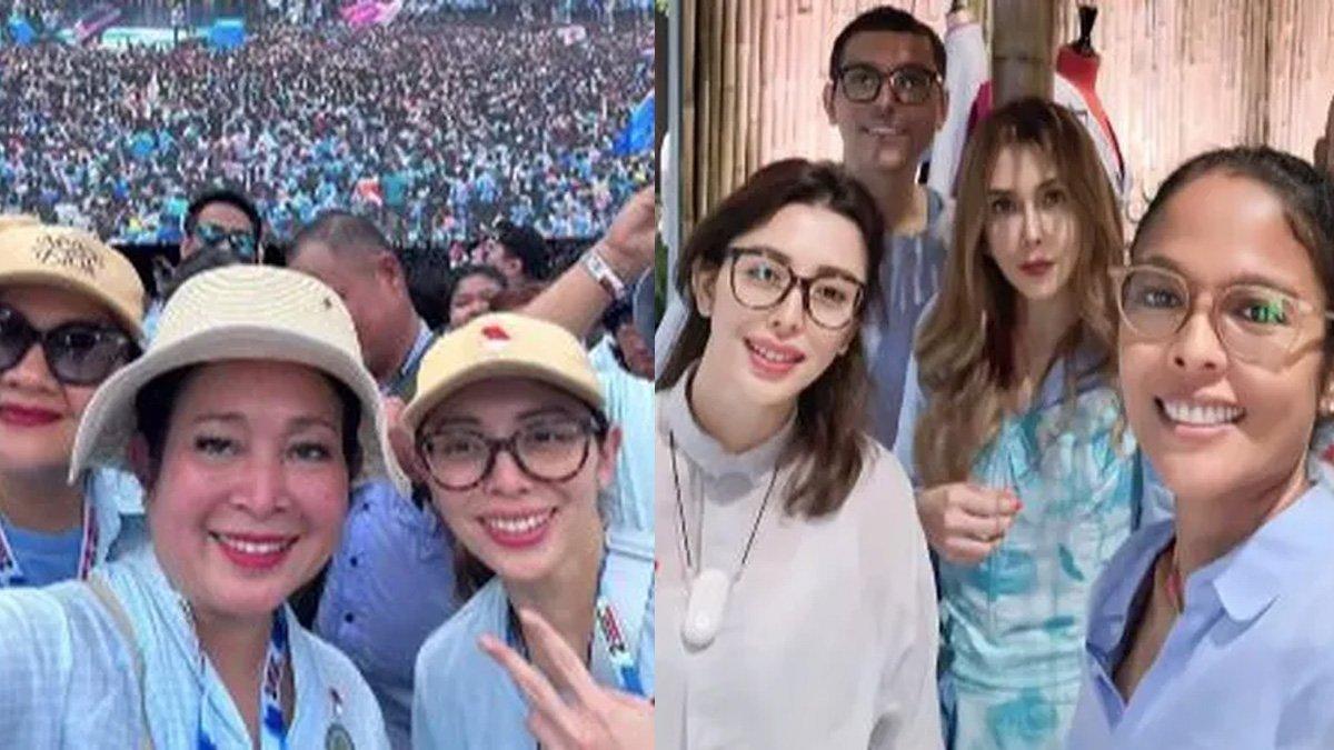 Eno Sigit saat di acara kampanye Prabowo.