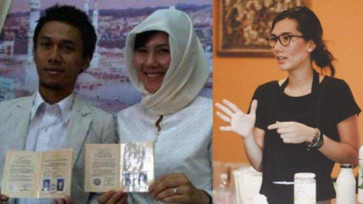 Eross Candra dan Sarah Diorita menikah di KUA