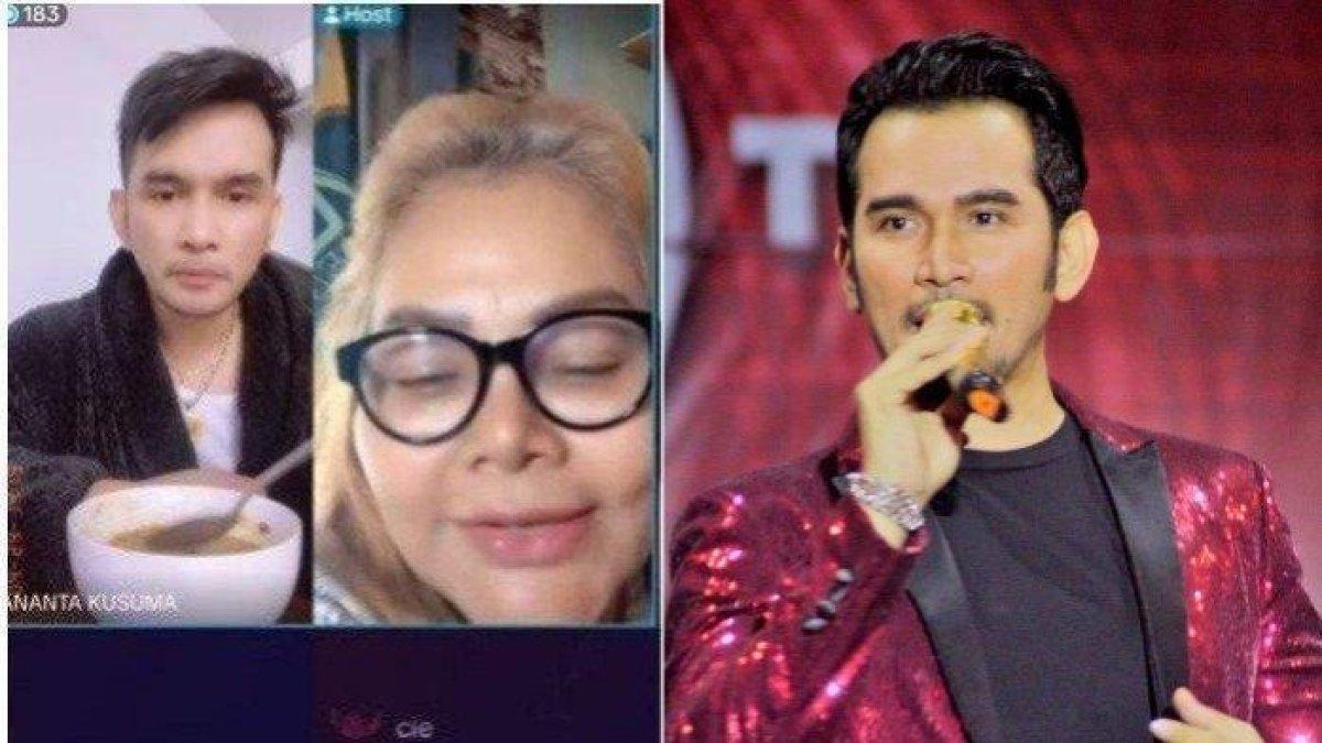 Eva Manurung dan berondong baru yakni Ananta Kusuma.