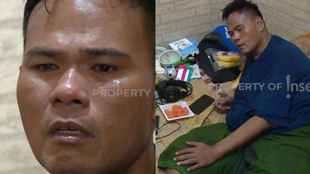 FAHMI BO MIRIS - Tangkapan layar Fahmi Bo dalam unggahan kanal YouTube insertlive, Kamis (13/2/2025). Sang artis lawas menangis ungkap kondisinya sekarang.