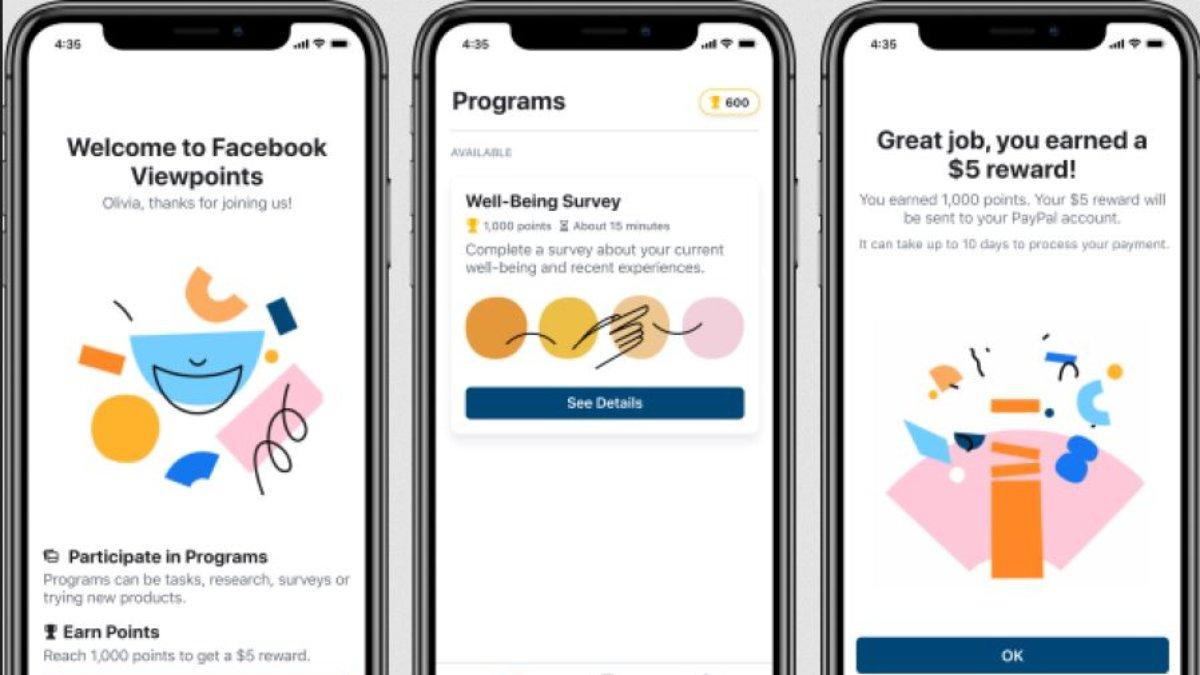 Aplikasi Facebook Viewpoint merupakan aplikasi yang tujuannya untuk memberikan pendapat kepada Facebook.