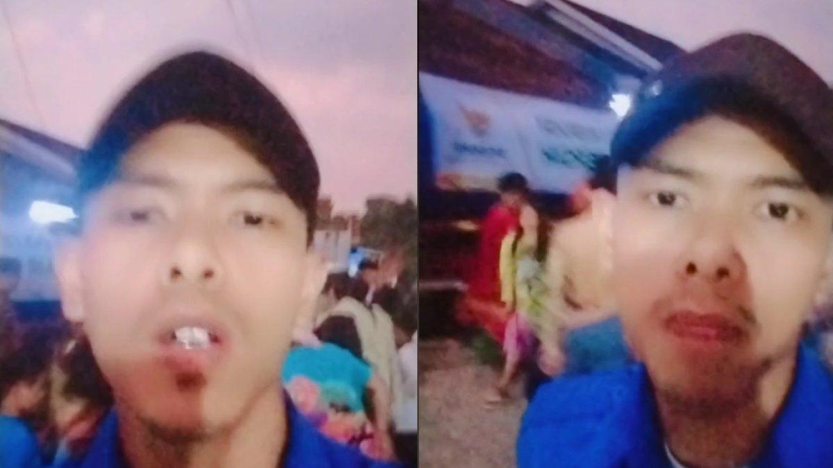 Fahmi ikut kegiatan sosial bagi-bagi air bersih