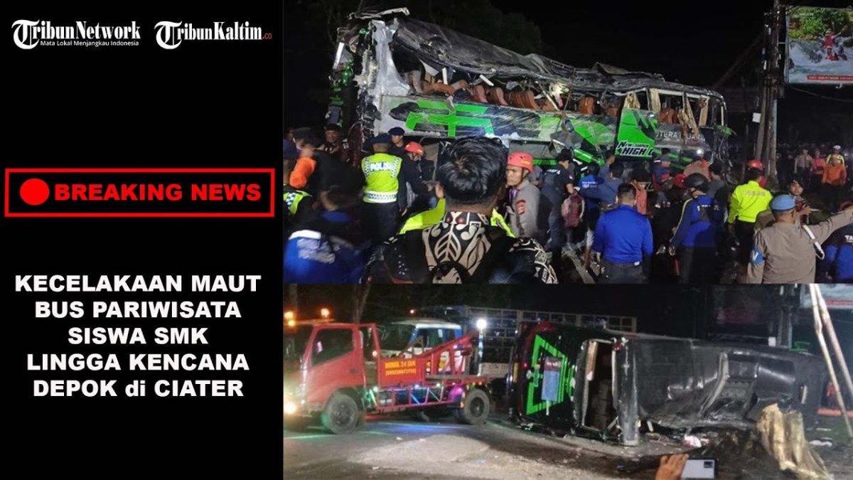 Fakta-fakta kecelakaan bus pengangkut siswa SMK Lingga Kencana Depok di Subang
