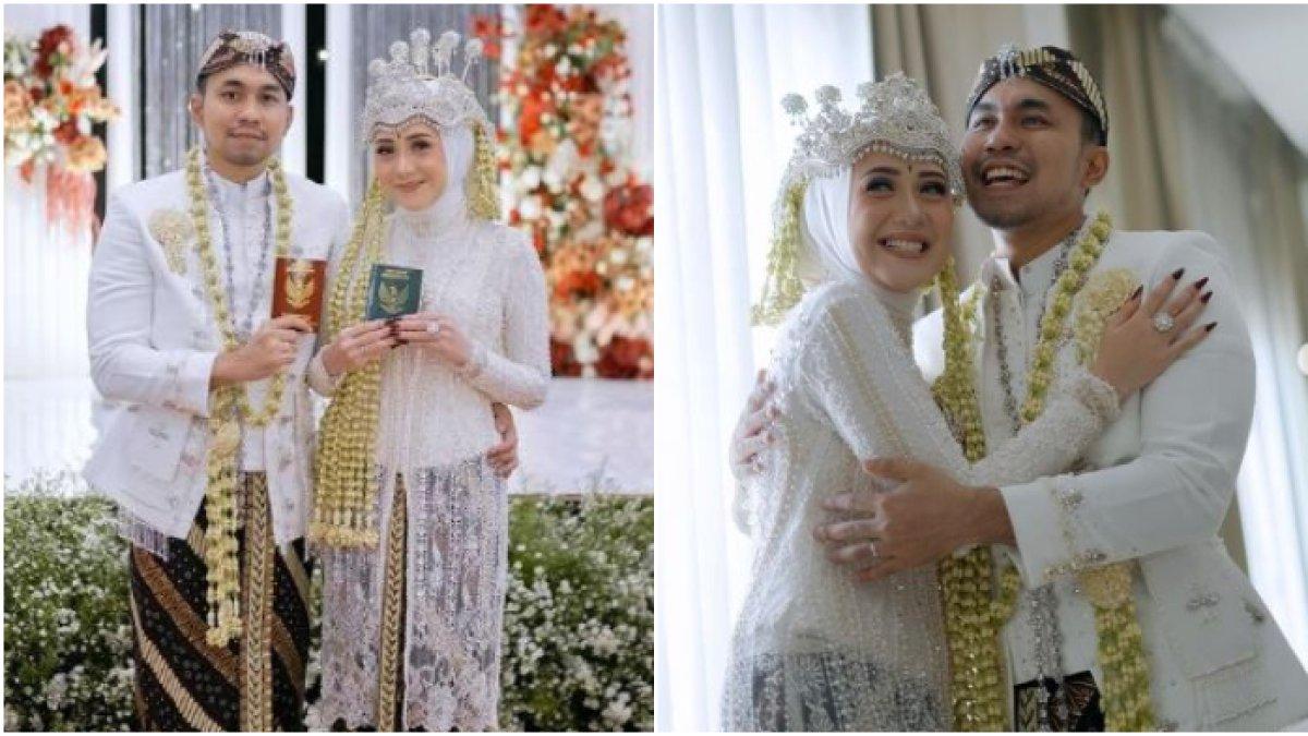 Fariz Utama resmi menikahi kekaishnya Ervina Mulya