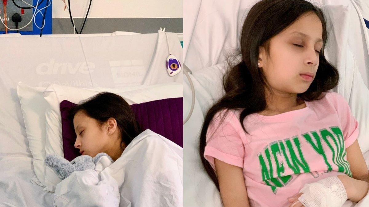 Fatimah seleb cilik berwajah bule sudah 8 hari alami pendarahan