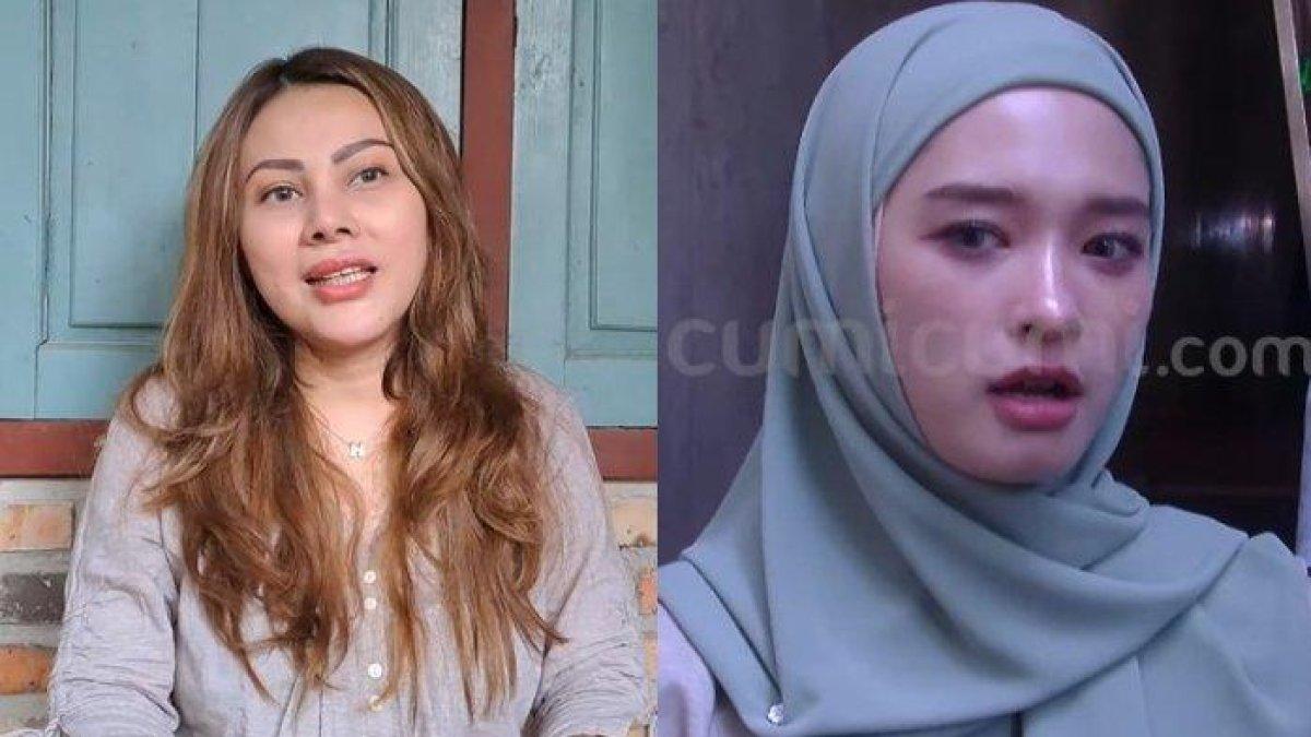 Febby Carol (kiri), Inara Rusli (kanan) - Febby Carol minta Inara Rusli tak serakah atas tuntutannya kepada Virgoun.