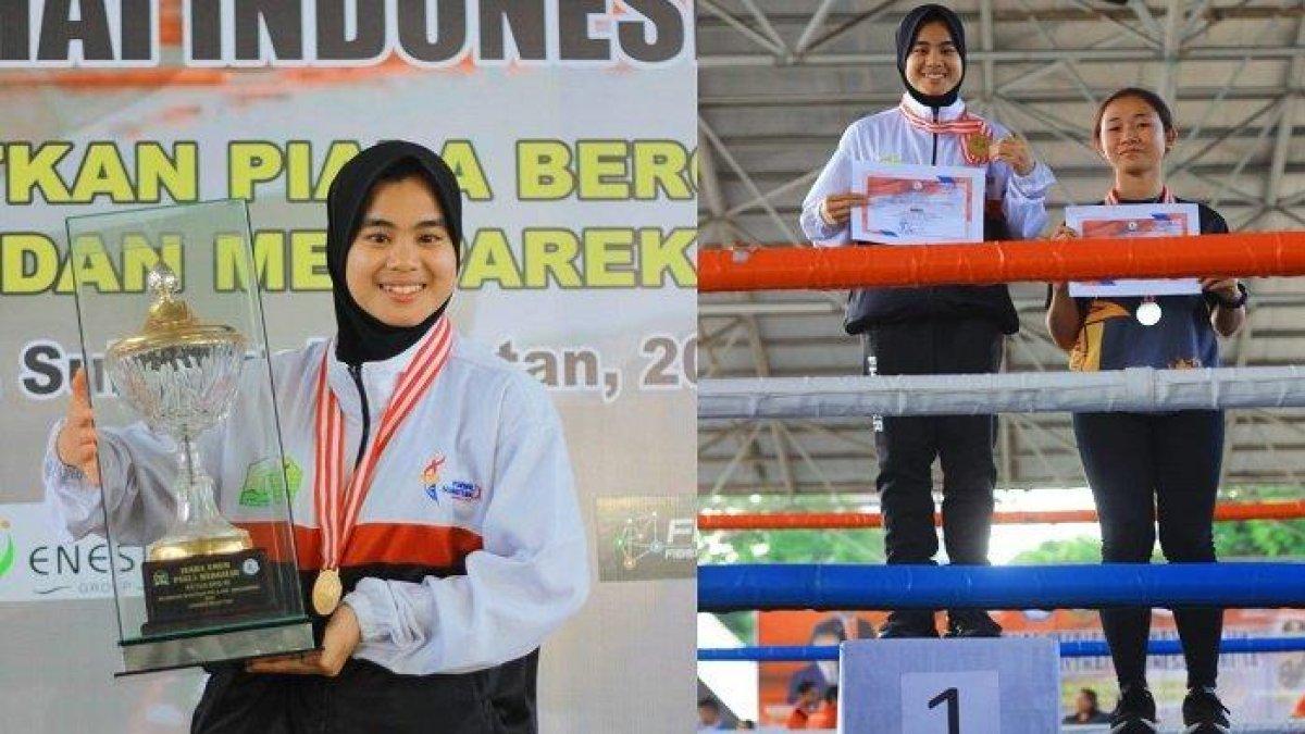 Febirlina Nduru (Siti Rahmah) Atlet Muaythai Provinsi Aceh asal Desa Penuntungan Kecamatan Penanggalan Kota Subulussalam meninggal dunia, Senin (4/9/2023) di Ruang ICCU Rumah Sakit Kesdam, Banda Aceh