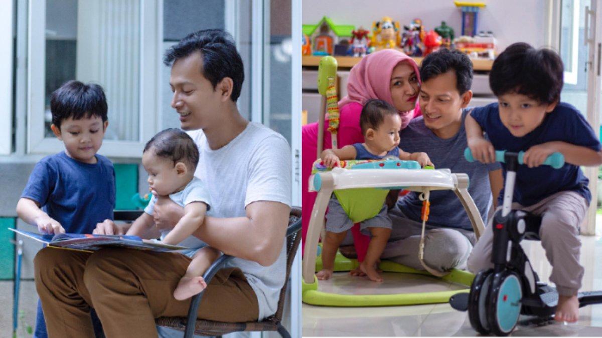 Fedi Nuril momong anak