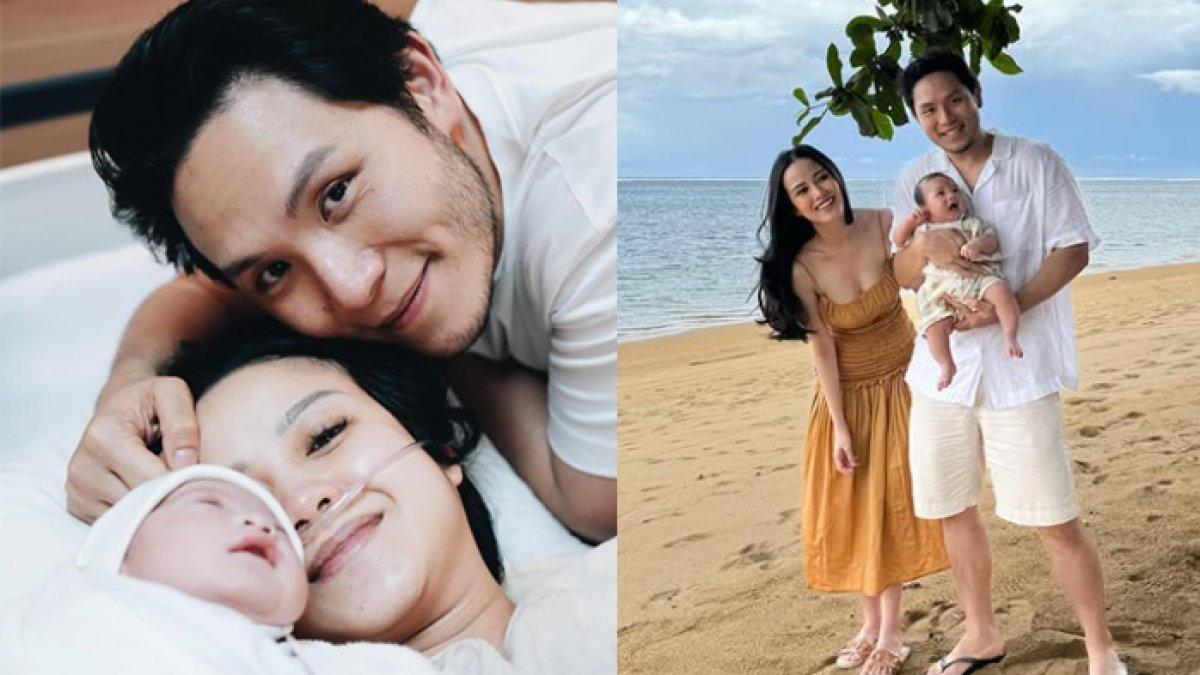 Feisal Hamka bersama istri dan anak
