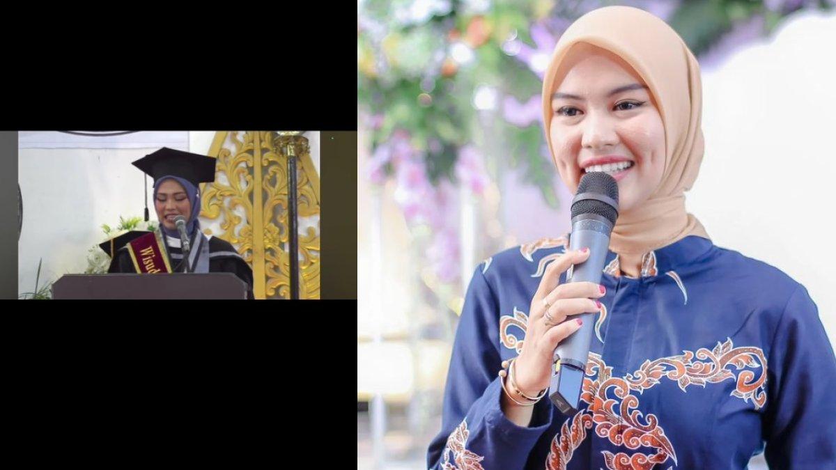 Fianolita wisudawan terbaik viral dinikahi dosen sendiri