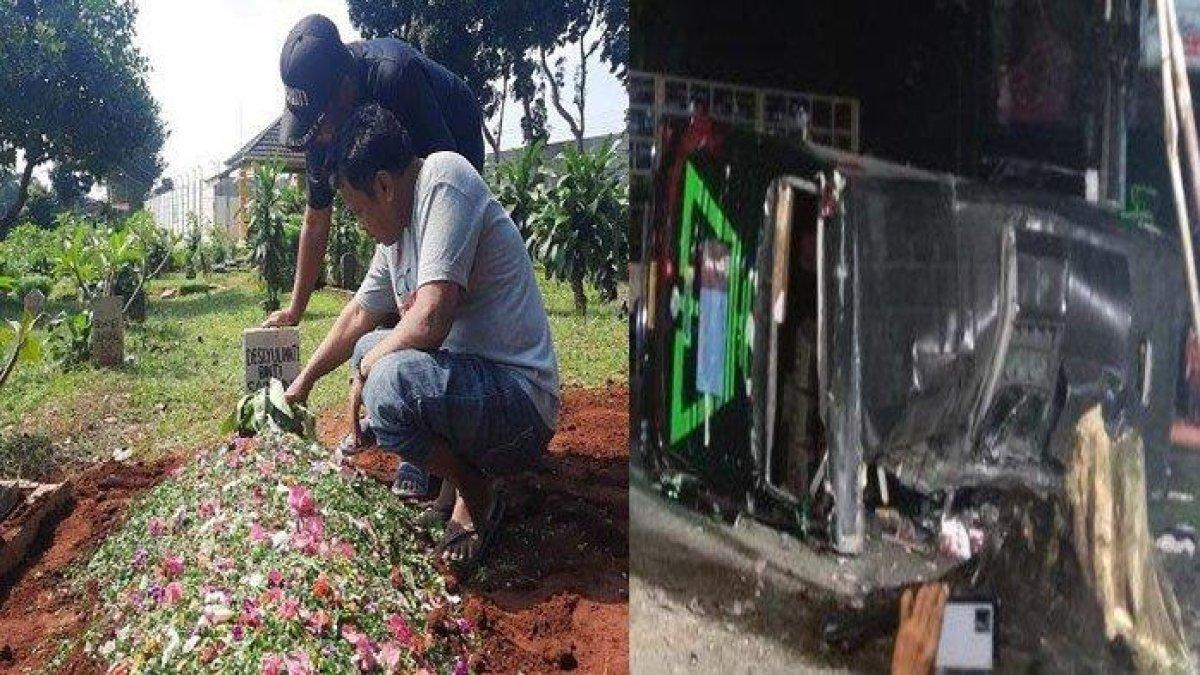 Firasat aneh ayah sebelum putri semata wayang tewas kecelakaan di Ciater, Subang