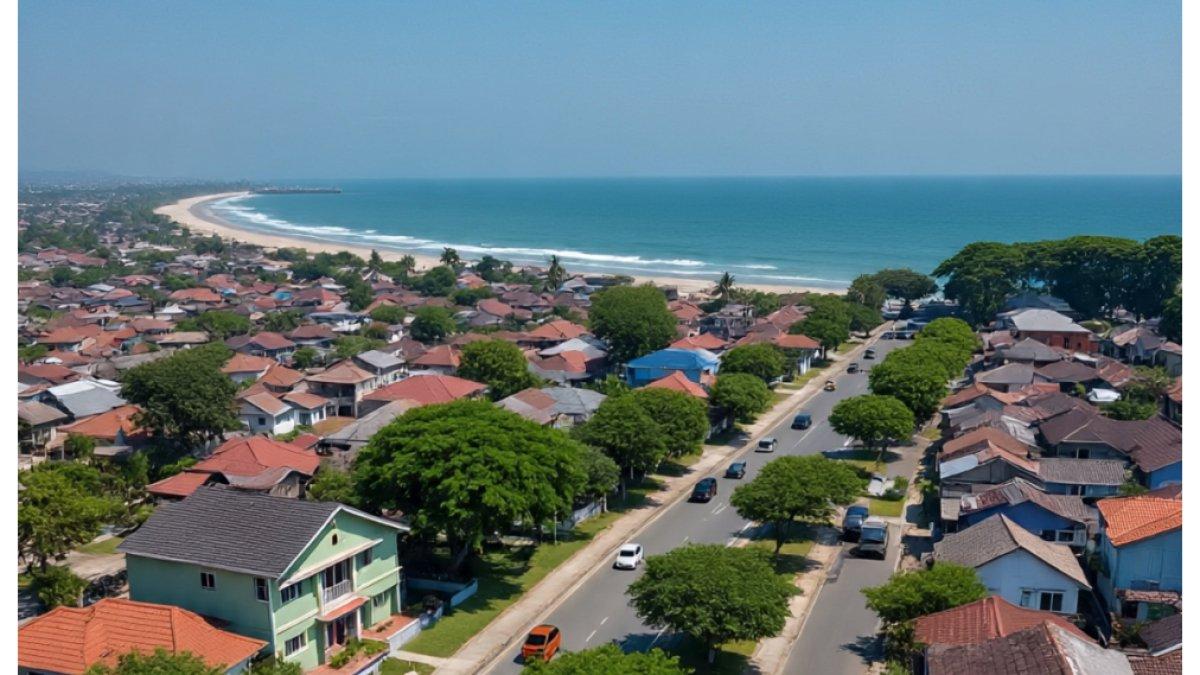 Ilustrasi kota Mataram.