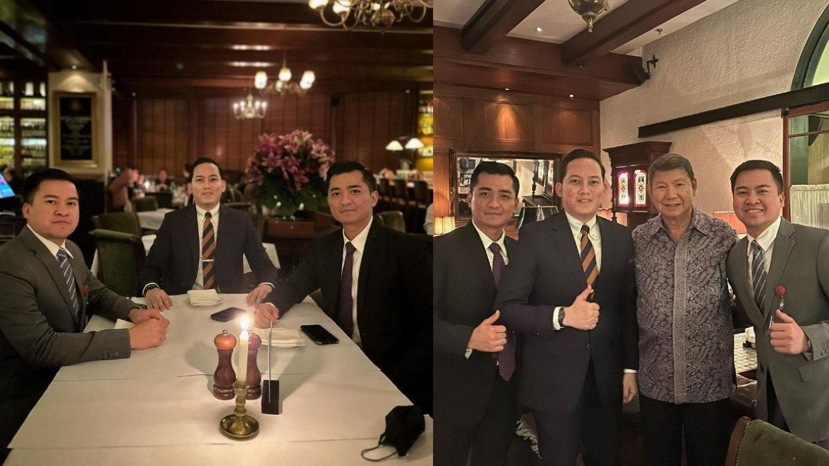 Foto gagahnya para sekpri Prabowo