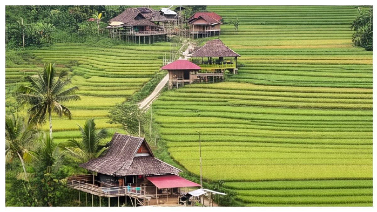 Berikut ini 3 daerah paling terrtinggal di Banten dari skor IPM, Pandeglang mampu kalahkan kabupaten penghasil manggis terbesar. (Iilustrasi daerah yang sepi)