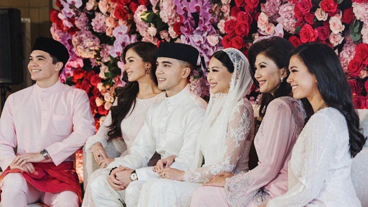 Foto keluarga Anisha Isa calon istri Pangeran Abdul Mateen