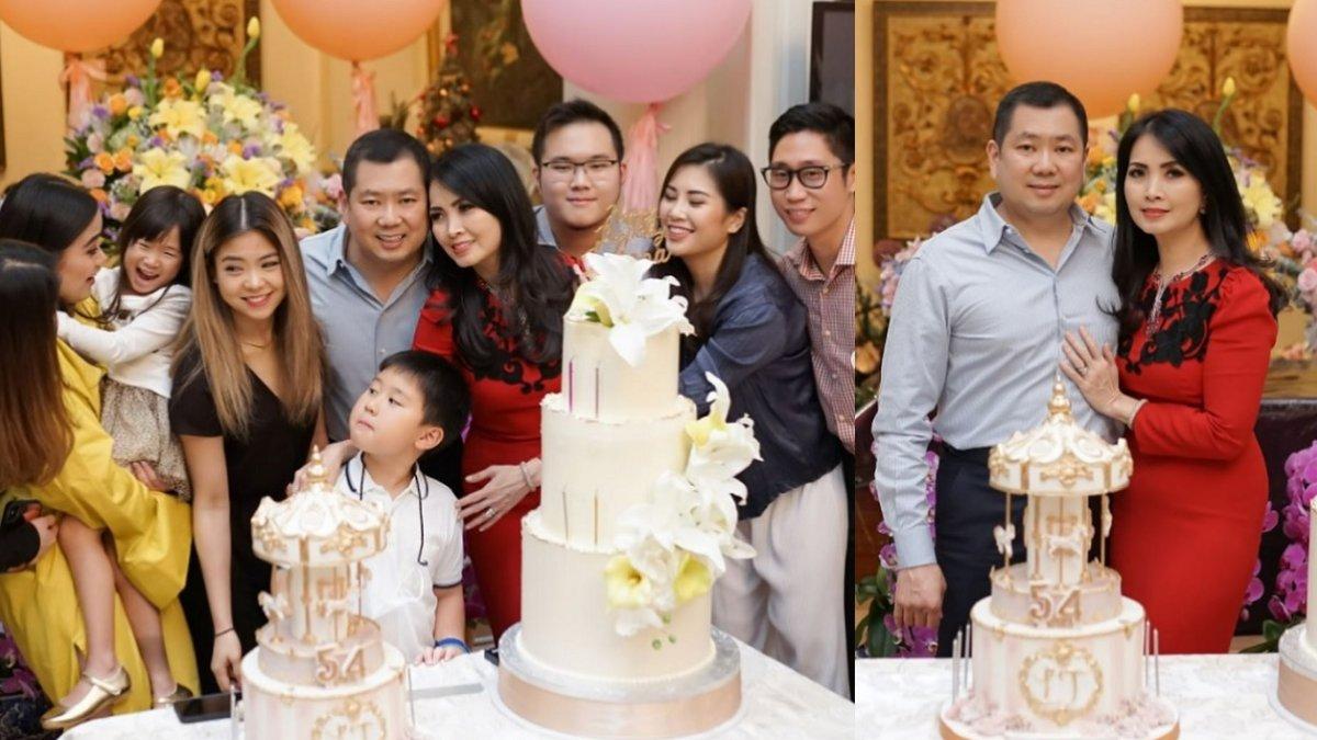 Foto keluarga Hary Tanoe dan Liliana Tanoesoedibjo