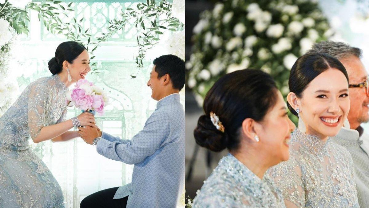 Foto lamaran Rio Haryanto dan Athina Papadimitrou