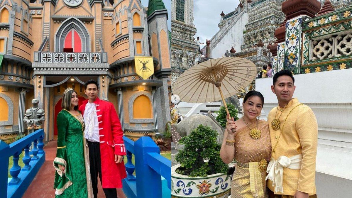 Foto mesra Anisa Bahar dan Edwin Bahari