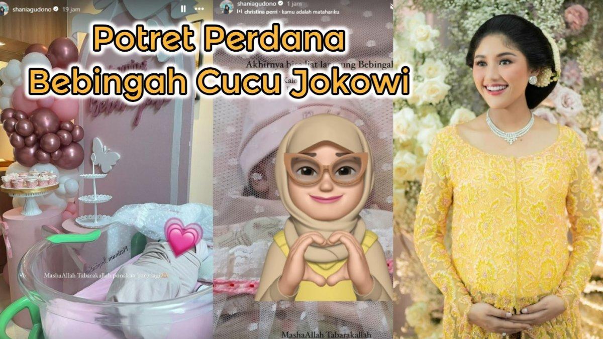 Foto perdana Bebingah Sang Tansahayu dibocorkan adik Erina Gudono