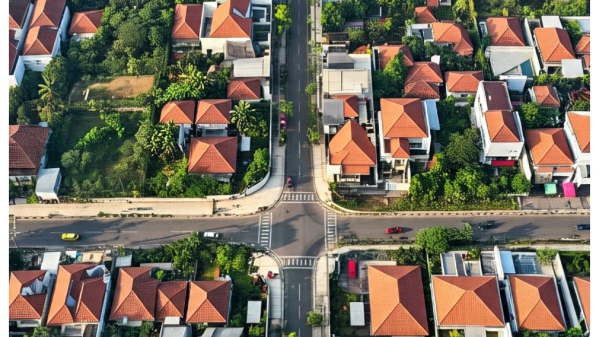 Ilustrasi suasana pemukiman warga di Gorontalo.