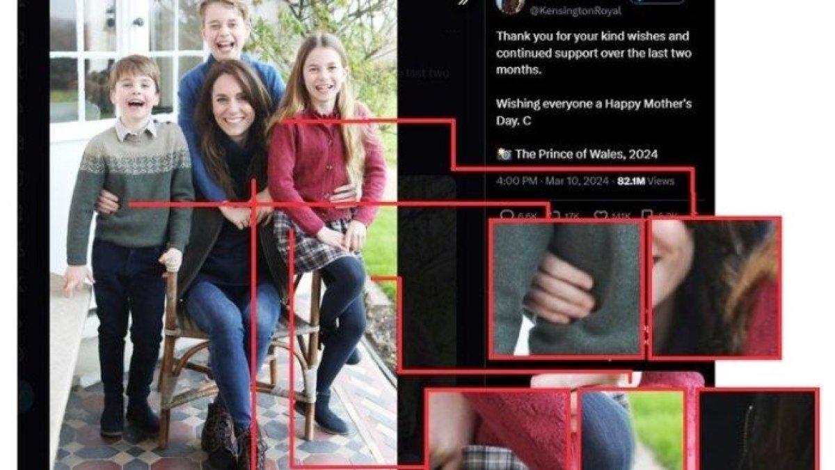Foto terbaru Kate Middleton yang ternyata diedit