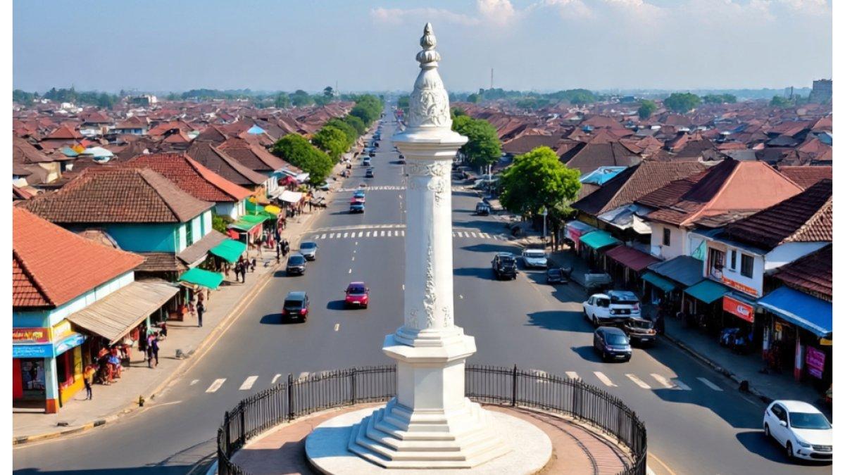 Ilustrasi daerah di DI Yogyakarta.