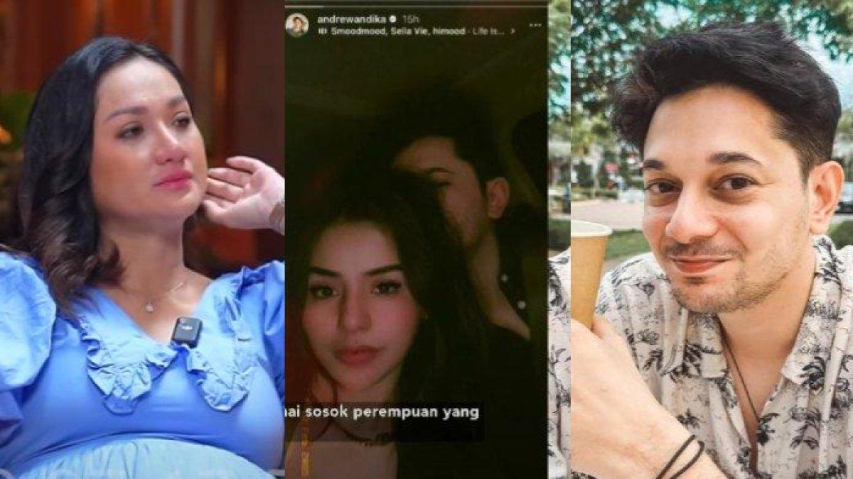 GEBETAN ANDREW ANDIKA,- (KIRI) Tengku Dewi di Podcast Richard Lee (TENGAH/KANAN). Sosok gebetan Andrew Andika yang digadang-gadang siap gantikan posisi Tengku Dewi terungkap.
