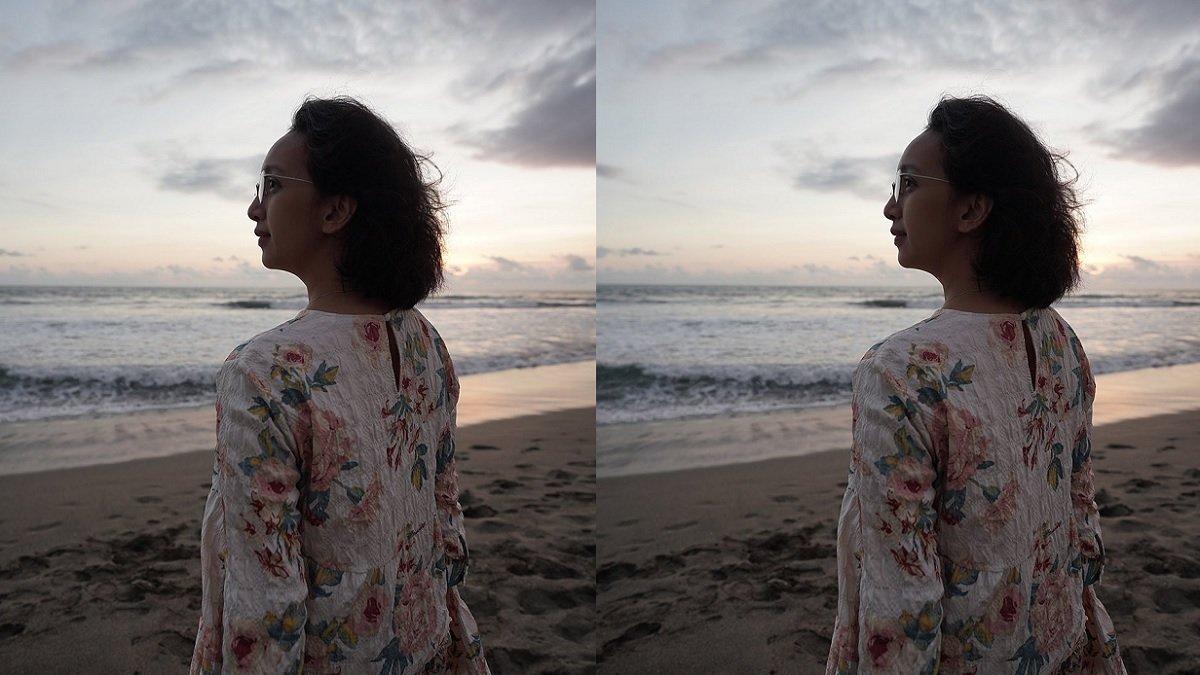 GKR Bendara piknik di pantai