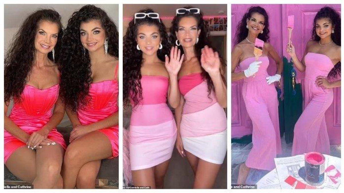 Gabriella (23) dan ibunya, Catherine Galasso Vigorito