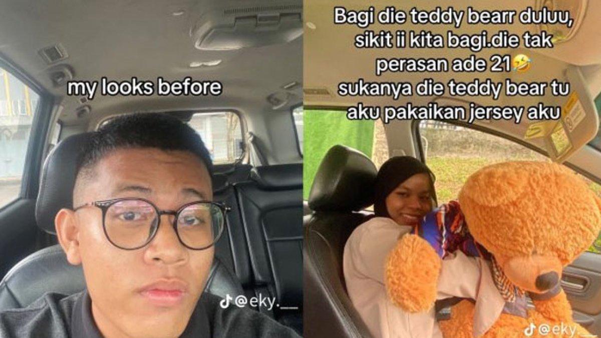 Gadis beruntung dapat 21 hadiah dari pacar