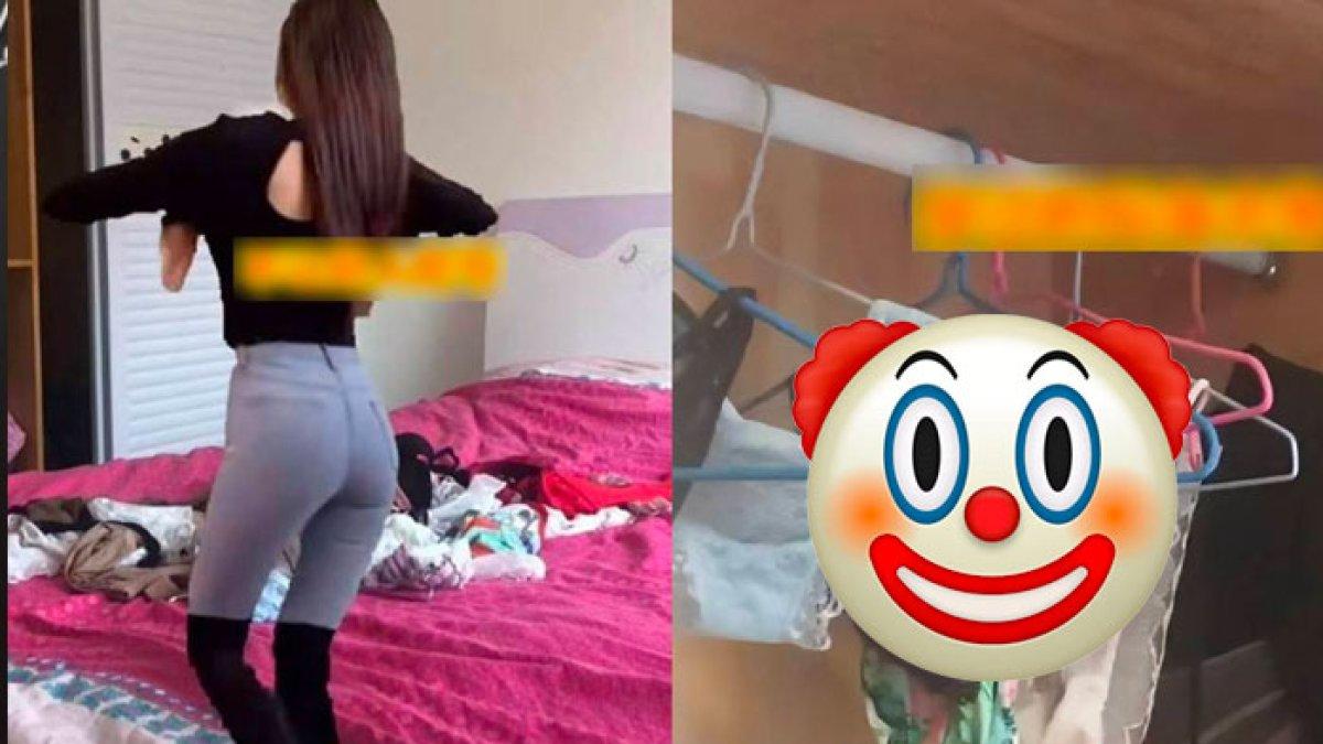 Gadis muda tinggalkan setumuk pakaian dalam untuk bayar sewa kamar