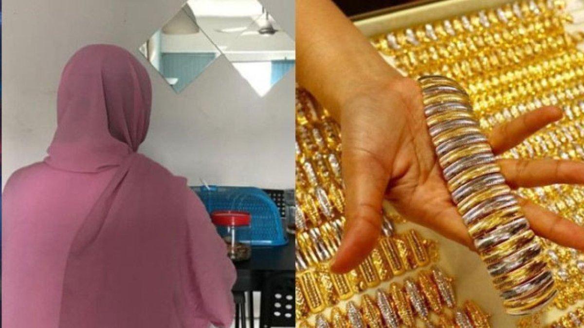 Gadis rela gadai emas demi lunasi utang tunangan