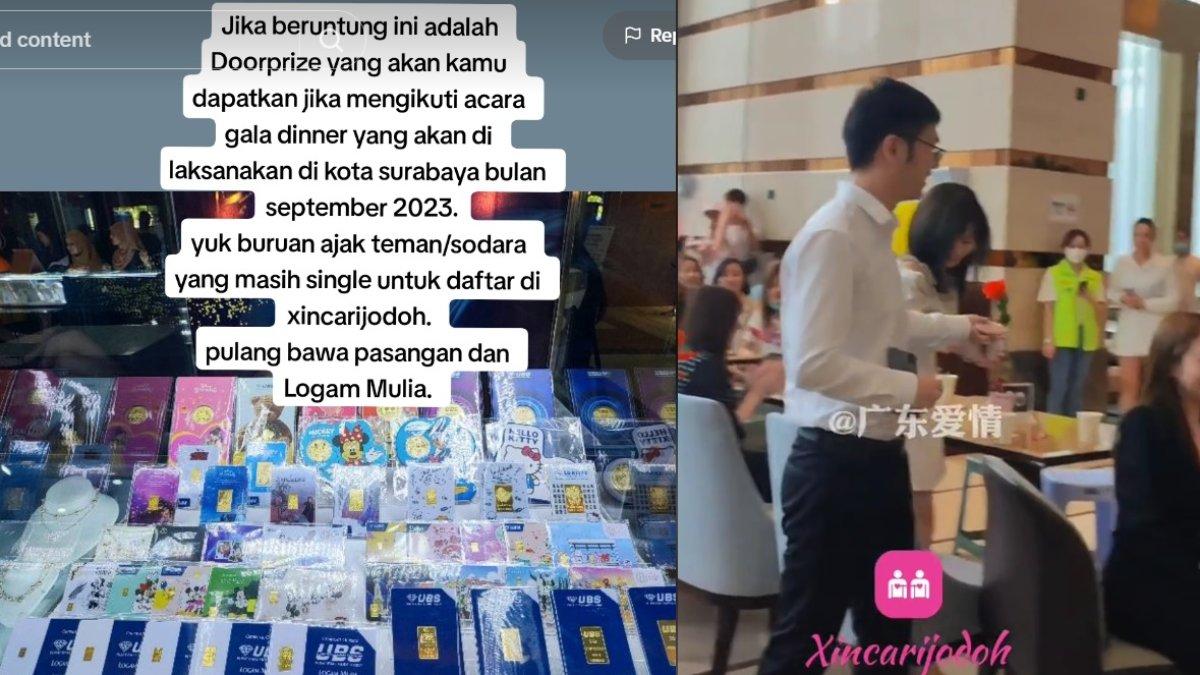 Gala Dinner pencarian jodoh berhadiah logam mulia