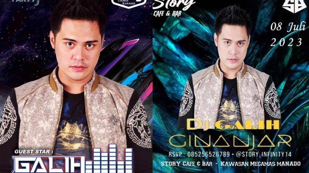 Galih Ginanjar kini sibuk jadi DJ