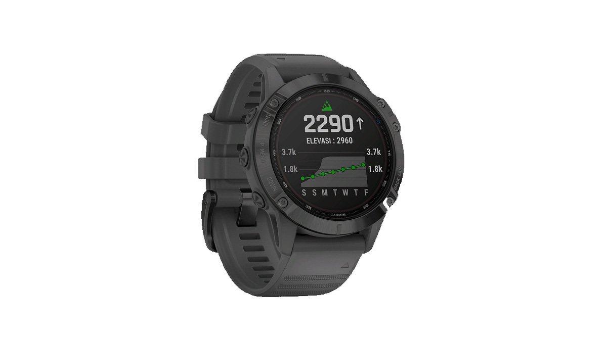 Garmin Fenix 6 Pro Solar, jam tangan milik Ganjar Pranowo.
